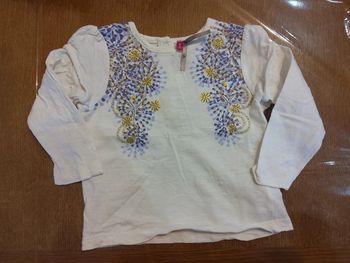 Tee-shirt manches longues 24 mois