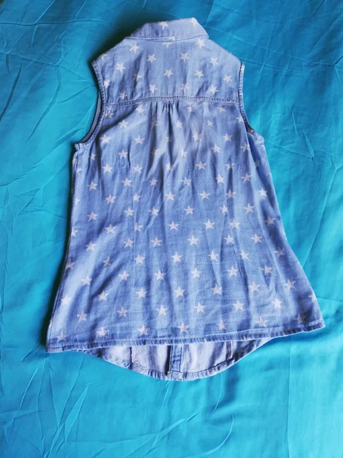 Chemise sans manches fille - photo numéro 4