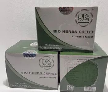 3 BOITES CAFÉ BIO DOCTEUR SECRET 