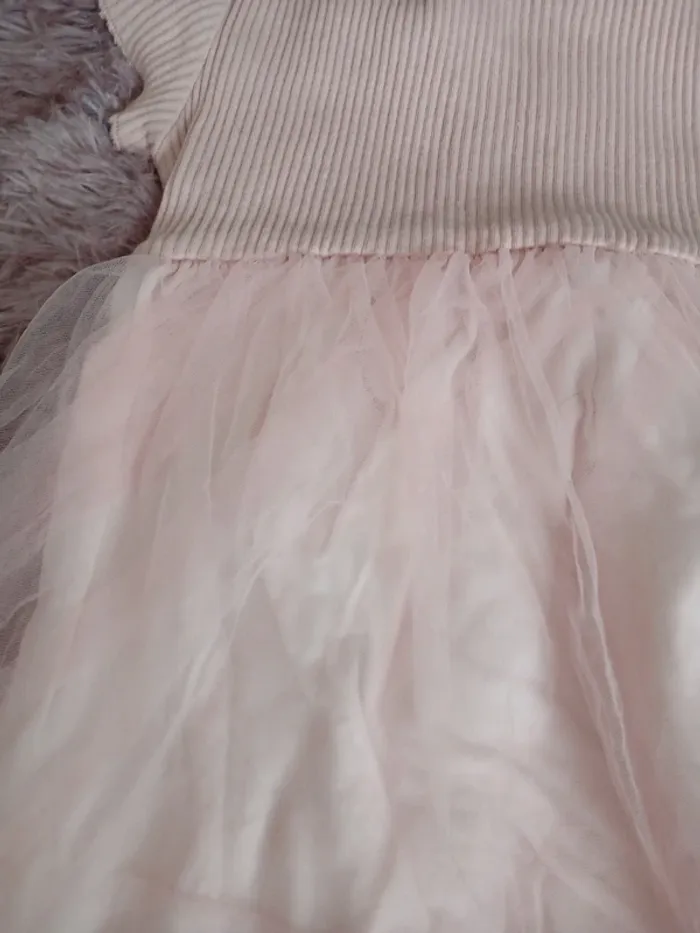 Robe bébé zara coton côtelé - photo numéro 2