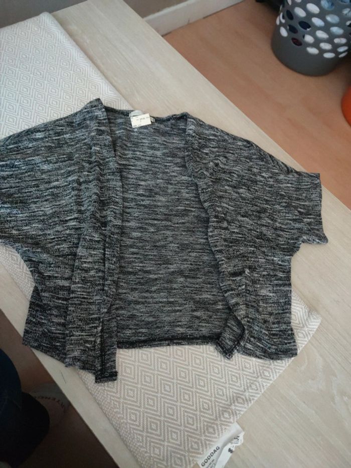 Gilet fluide chine sans boutons gemo 10 ans - photo numéro 2