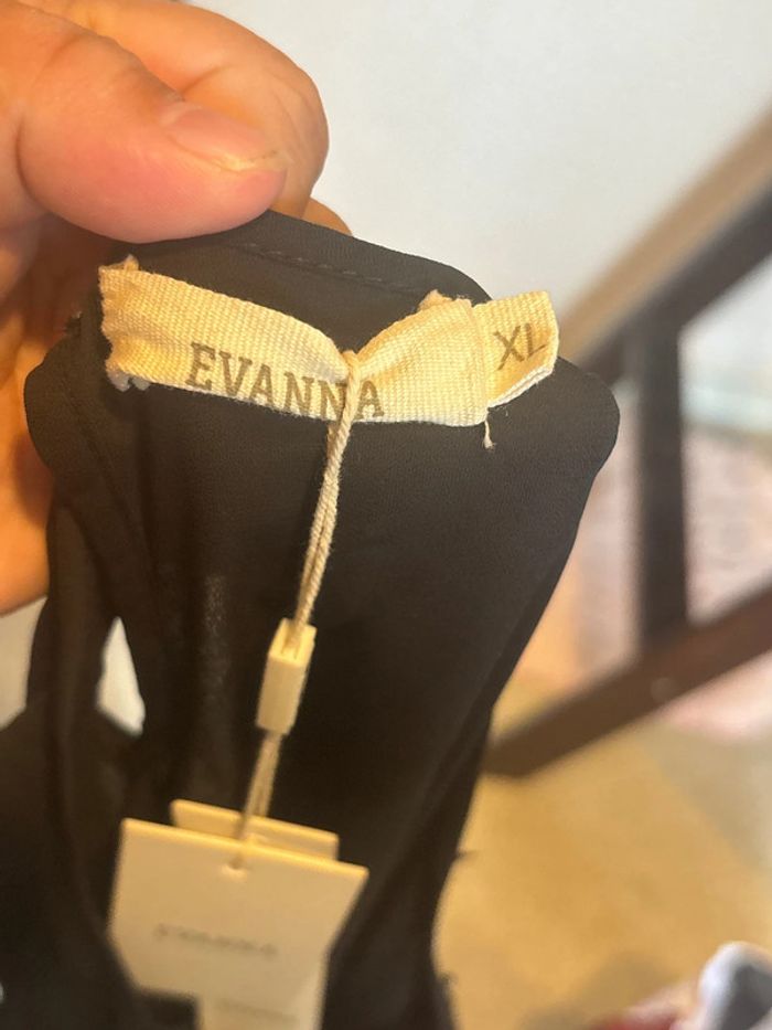 Blouse transparente taille 42 marque Evanna neuve avec étiquette - photo numéro 7