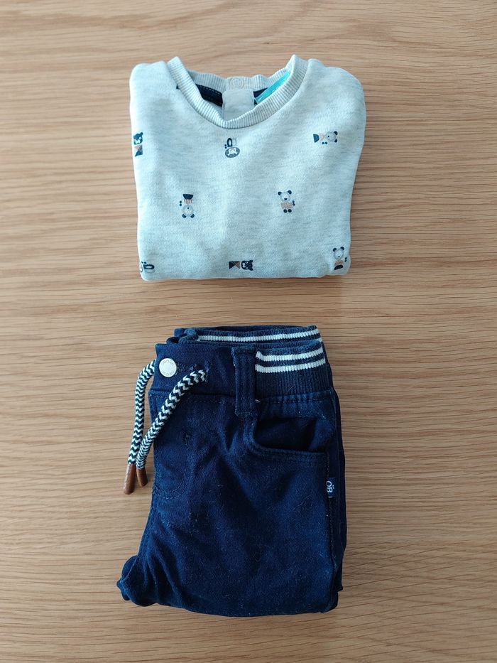 Ensemble habit OBAÏBI- 6 mois