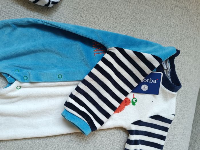 Lot de 2 pyjamas garçon absorba et terre de marin - photo numéro 6