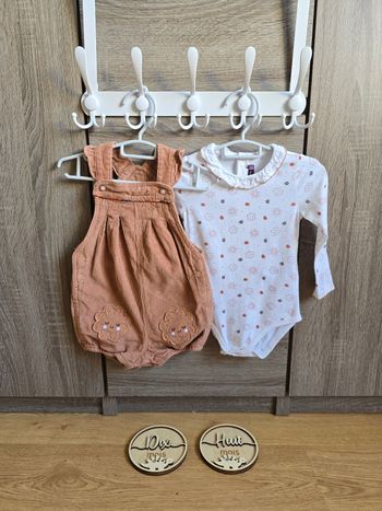 Vêtement Bébé Fille - Ensemble Marron - Sergent Major - 18 mois 80 cm