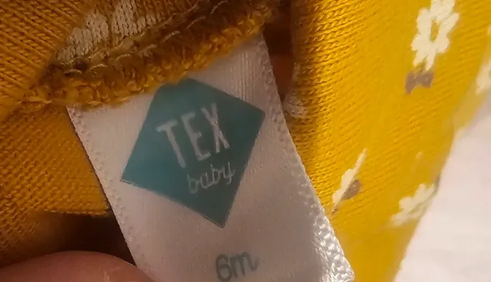 Chemise jaune tex baby 6 mois - photo numéro 4