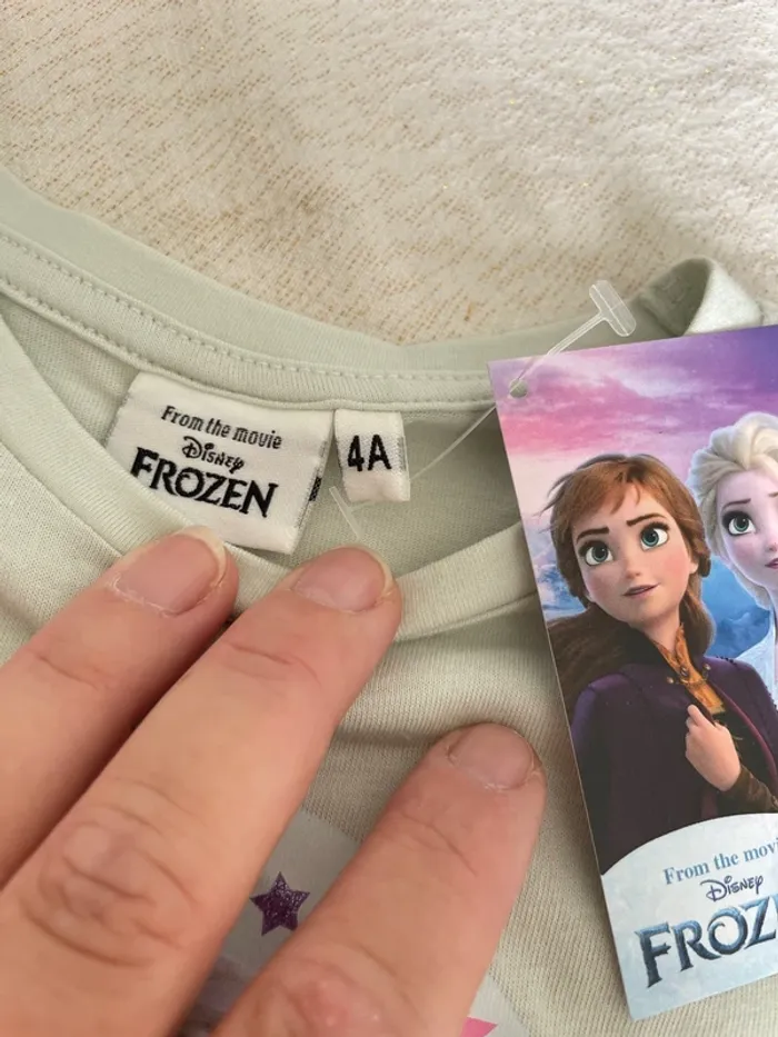 Pyjama Disney la reine des neiges Elsa 4 ans neuf - photo numéro 7