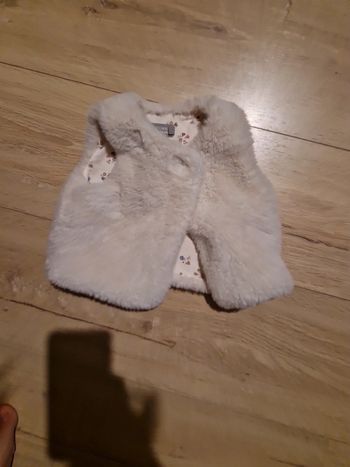 Gilet de berger bout'chou taille 6 mois monoprix