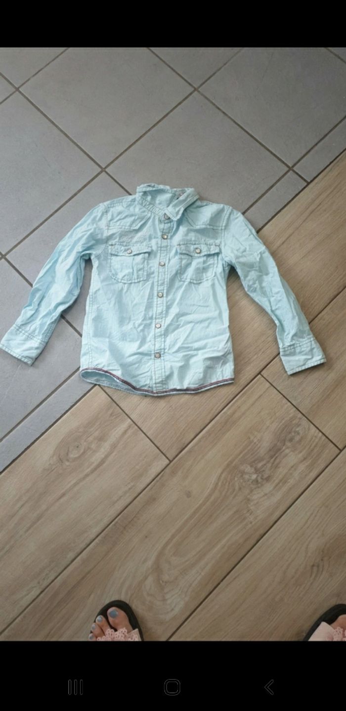 Chemise garçon Tommy hilfiger 6 ans - photo numéro 2