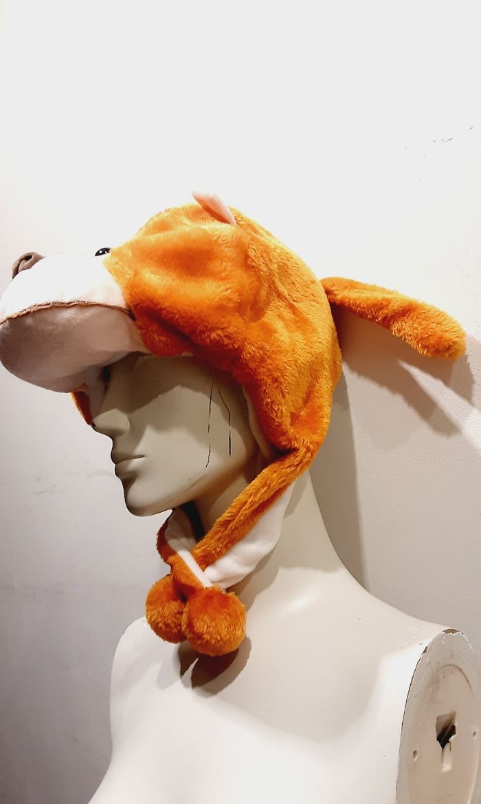 Bonnet animaux pour enfant modèle singe - photo numéro 2