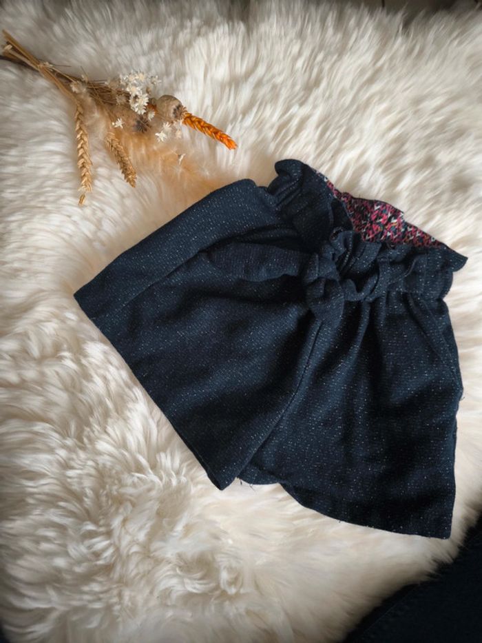 💙 Superbe short bleu marine pailleté TAO 2 ans 💙