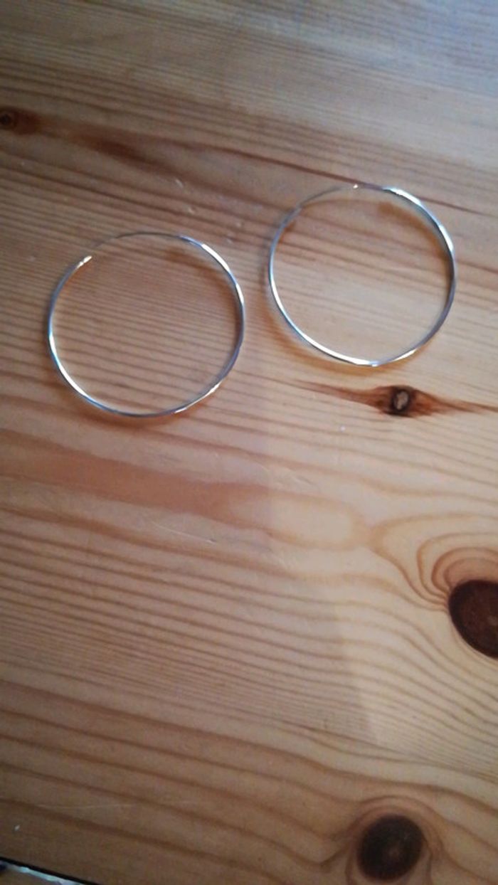 Boucles d'oreilles créoles