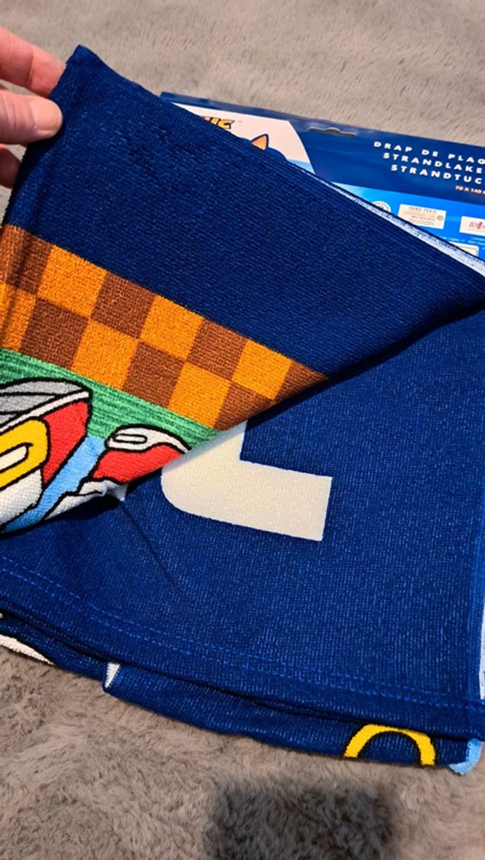 Serviette sonic - photo numéro 6