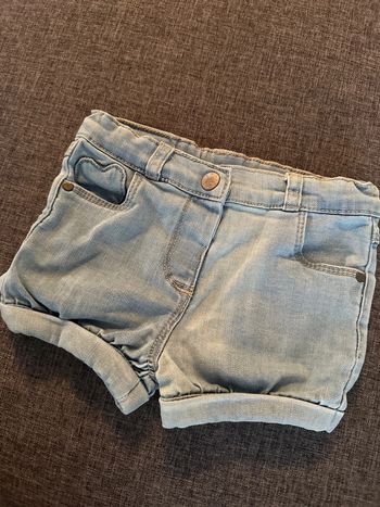 Short jean 2 ans