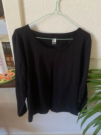 T-shirt manche longue noir