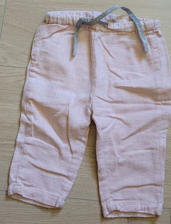 Pantalon rose, Mango Kids 3/5 mois
