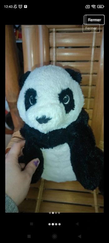 Peluche Panda j10