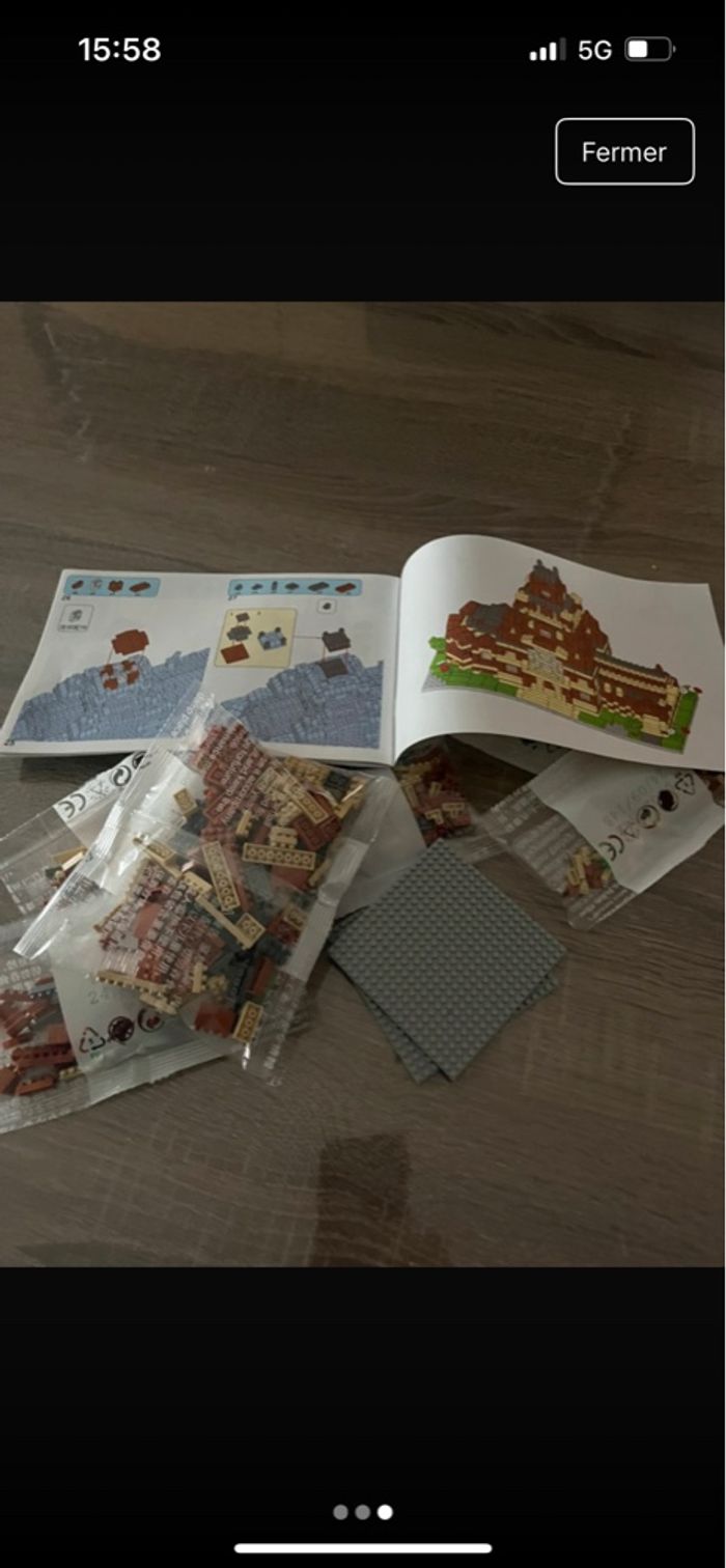 Joli Set de Construction/ Université (Type Lego)