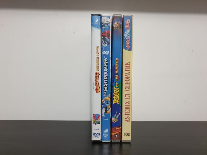 Lot de 4 DVD de films enfant / long métrage dessin animé - photo numéro 2