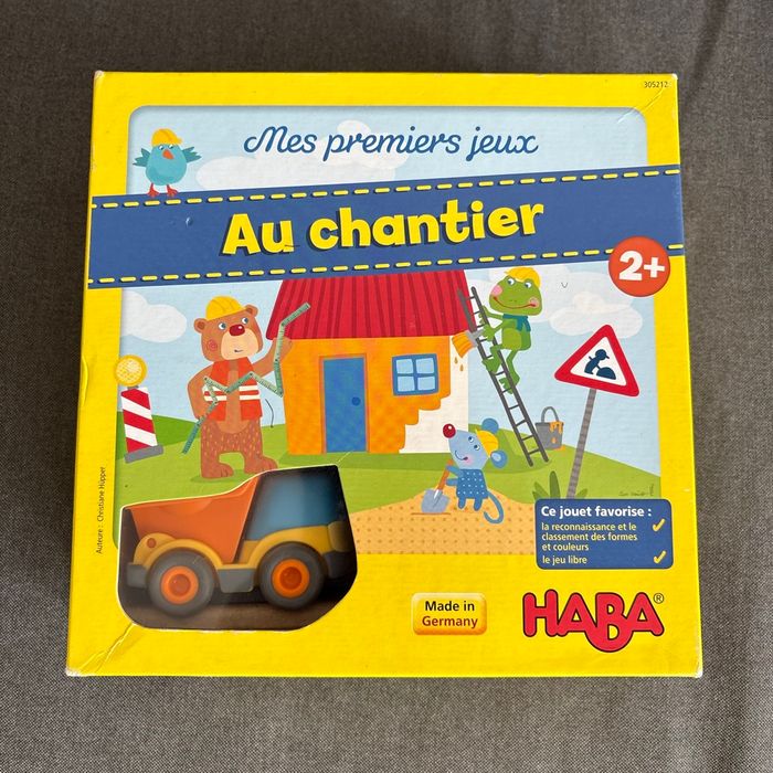 Haba jeu Au chantier