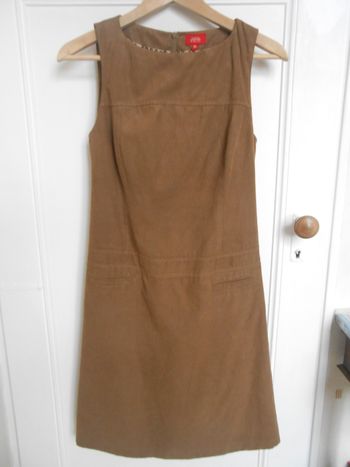 Robe camel foncé Nina Kalio T.36
