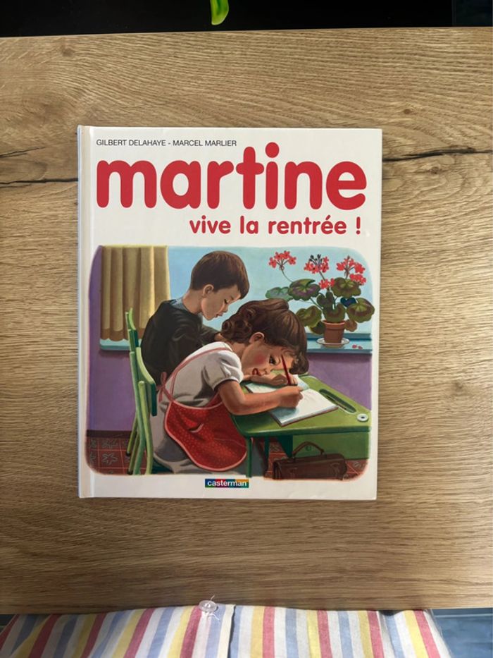 Livre Vintage Martine vive la rentrée ! Pour Enfants