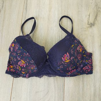 Soutien gorge kiabi 90c bleu marine multicolore