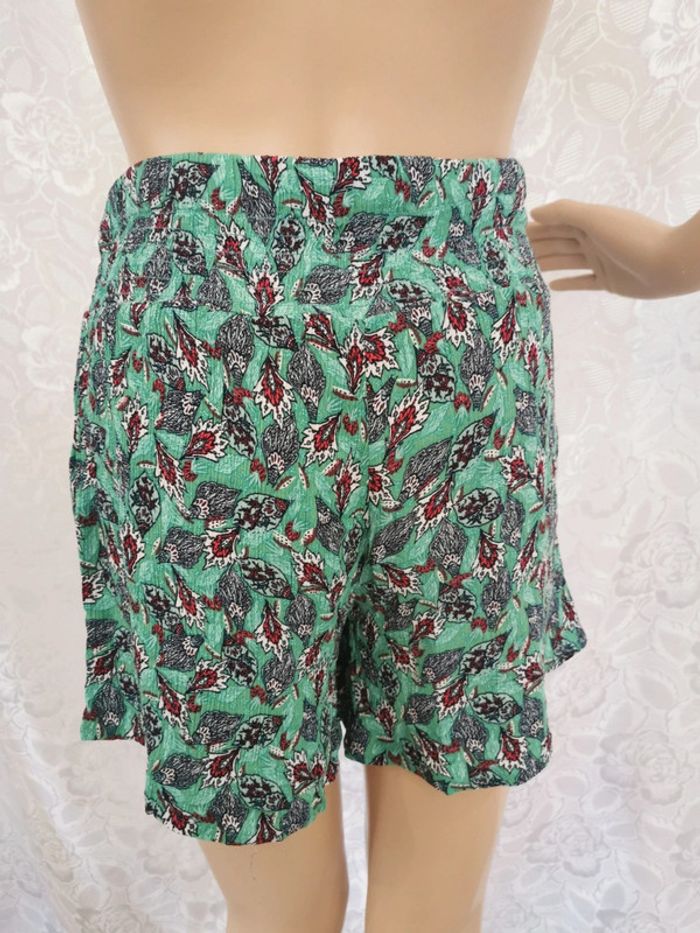 Short fluide vert imprimé  – Taille 38. In extenso - photo numéro 2