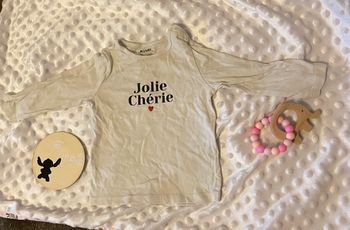 T-shirt manches longues bébé fille