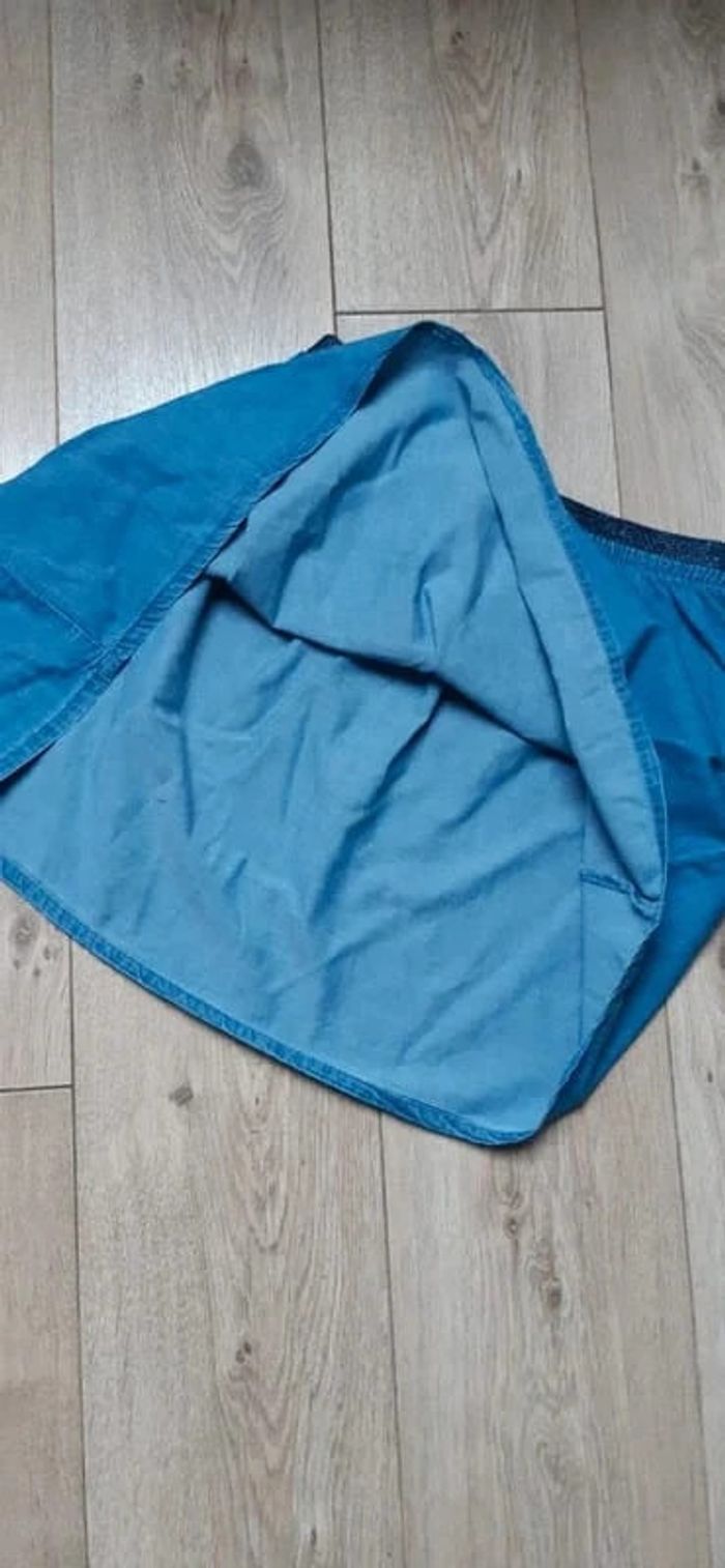 Jupe légère bleu jeans 12 ans neuve jamais portée - photo numéro 2