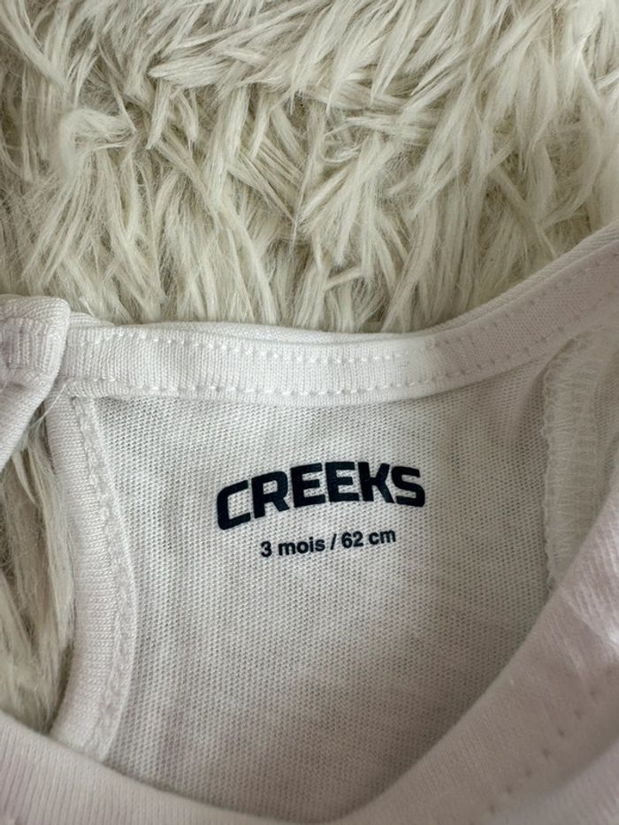 Robe blanche Creeks taille 3 mois - photo numéro 6