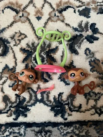 Duo Littlest Petshop Singes #56 et #57