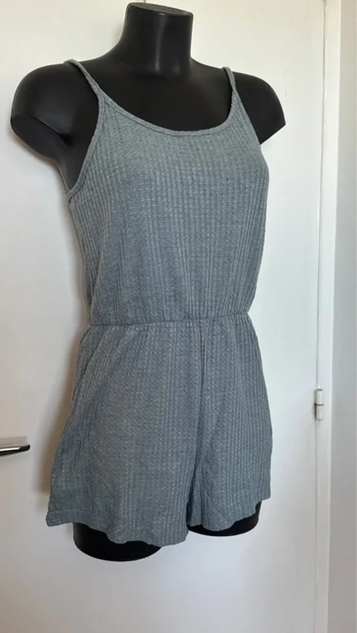 Combishort gaufrée
