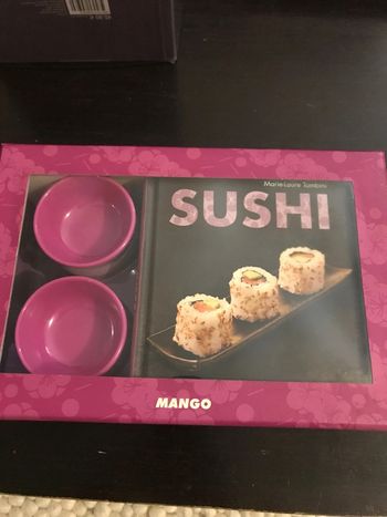 Livre mon kit à sushis
