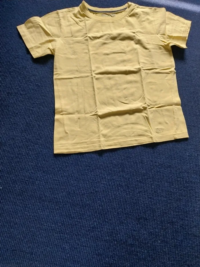 Tee shirt jaune soleil T10A - photo numéro 3