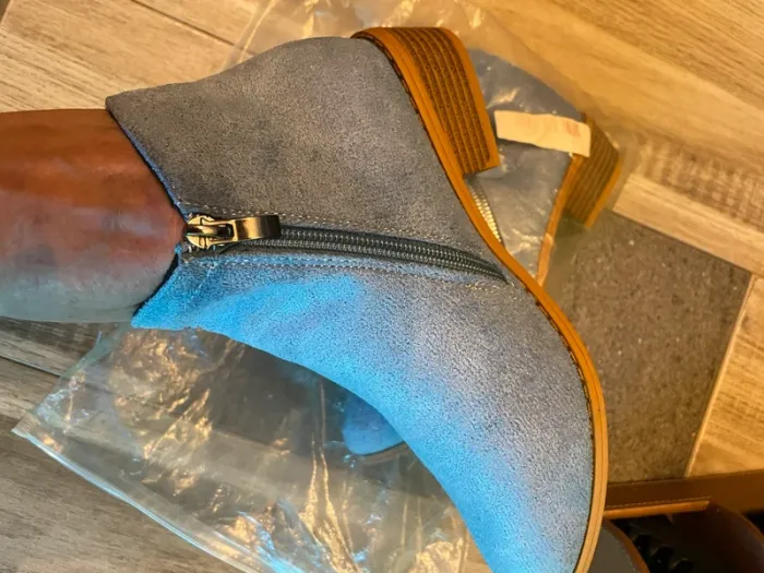 Bottines Boots, pointure 37 en suédine - photo numéro 3