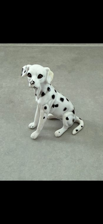 Figurine dalmatien chien