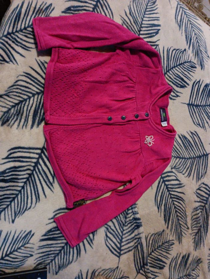 Gilet rose fuschia - photo numéro 2