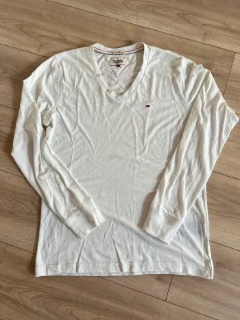 Polo ML blanc Tommy Hilfiger