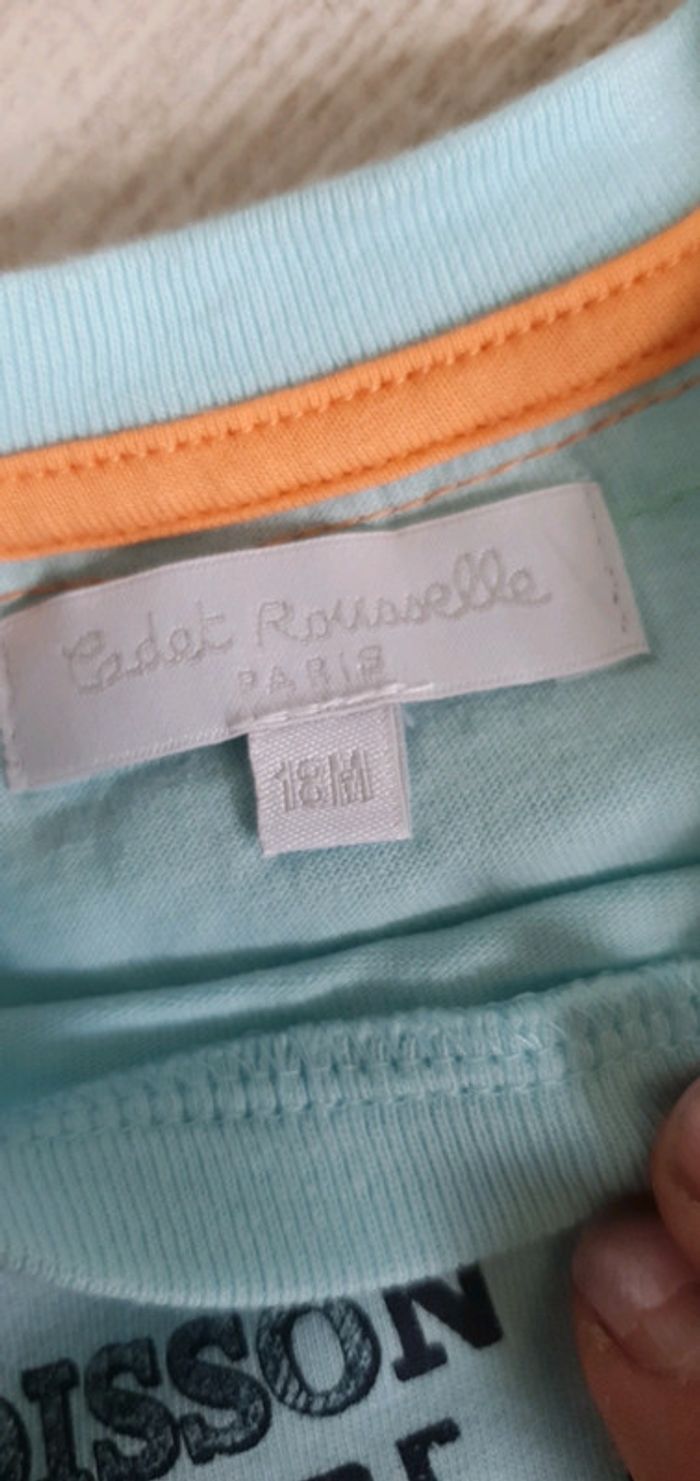 Tee-shirt cadet Rousselle 18 mois - photo numéro 2