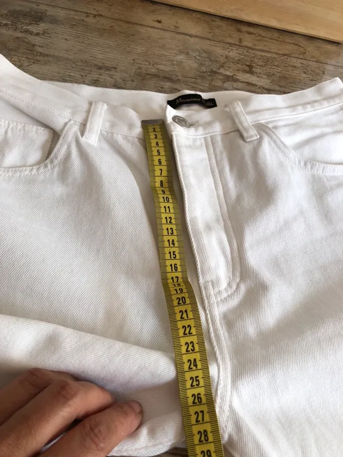 Jeans blanc Massimo Dutti - photo numéro 13