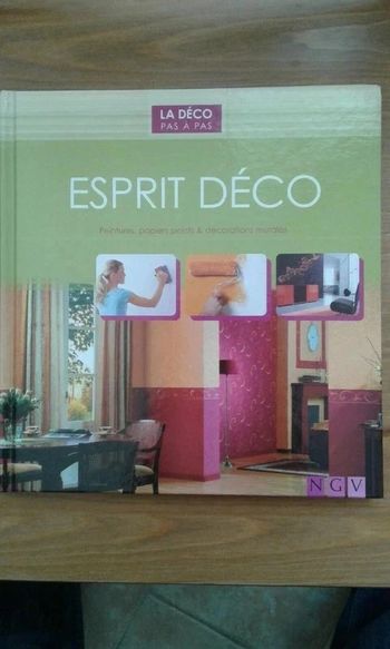 Livre Esprit déco - La déco pas a pas