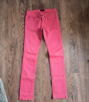 Jeans Cimarron taille 40 framboise