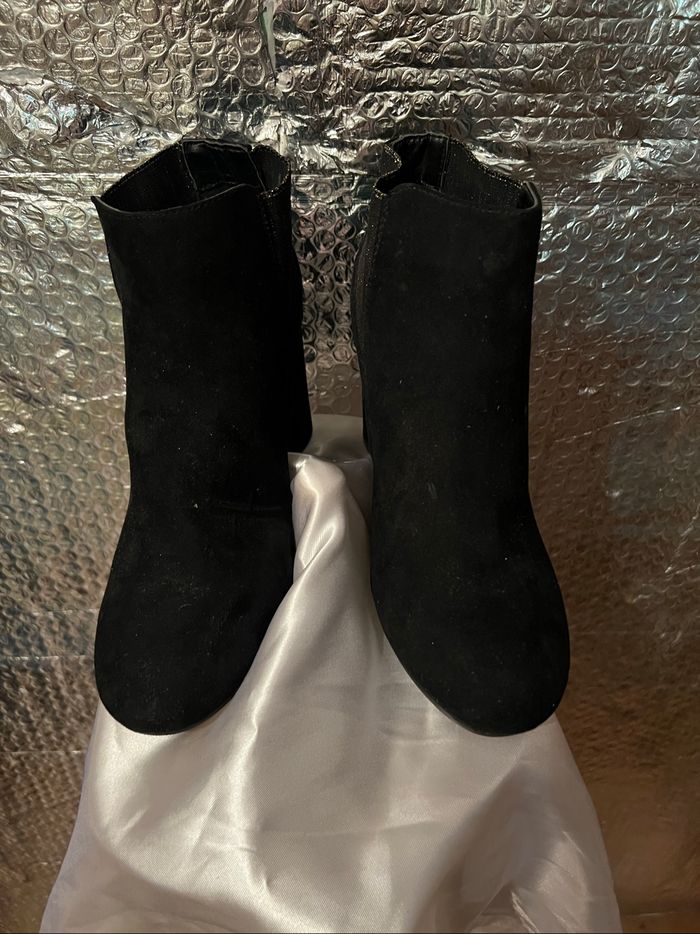 Paire bottines à talons taille 41 Grands Boulevards - photo numéro 4