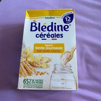 Blédine céréales saveur vanille gourmande