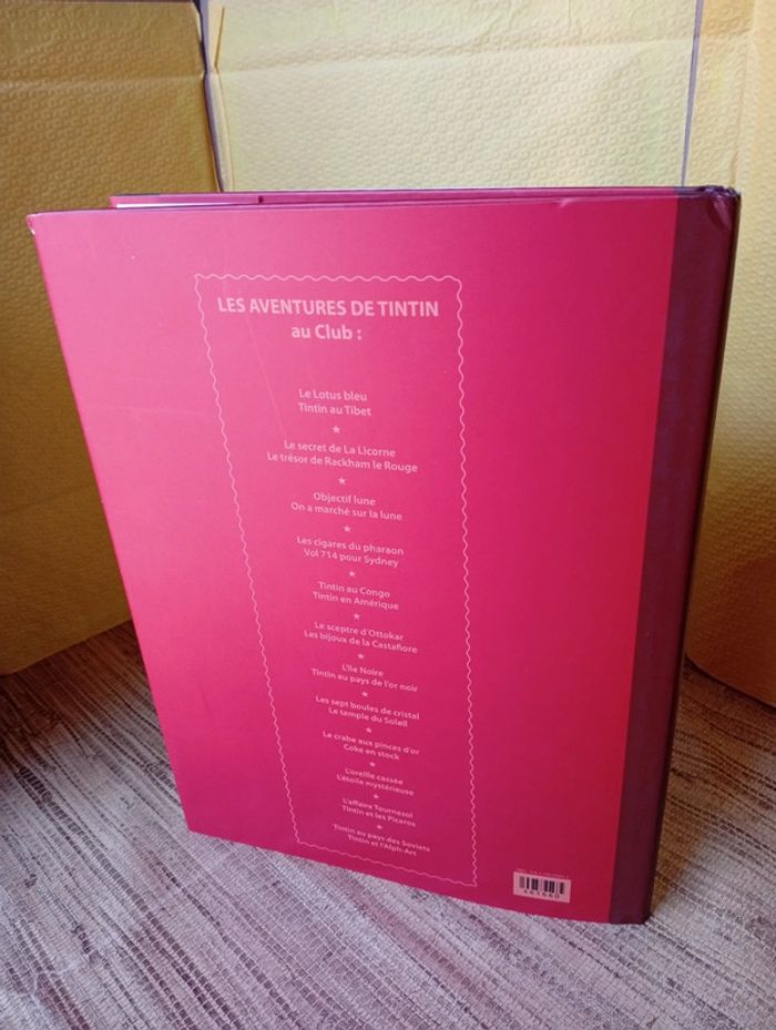 Double album Tintin France loisirs Deluxe édition Casterman - photo numéro 7