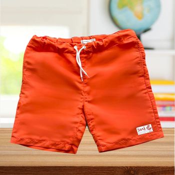 Short de bain orange Name It – Taille 11-12 ans