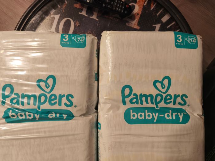 Couche Pampers baby dry taille 3 neuf - photo numéro 2