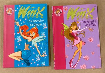 Lot 2 livres Winx Club