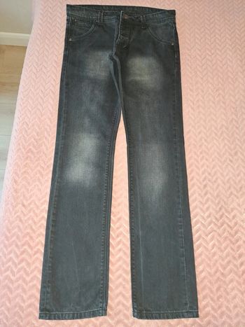 Pantalon noir délavé comme neuf carnet de vol homme